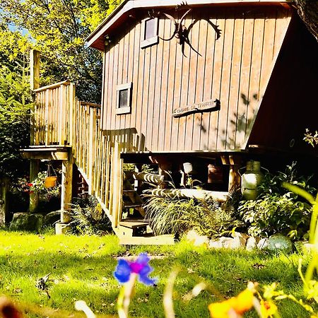 La Cabane Perchee Du Trappeur Écrainville Eksteriør billede